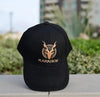 Markhor Cap Stylish logo Hat Black Premium Quality